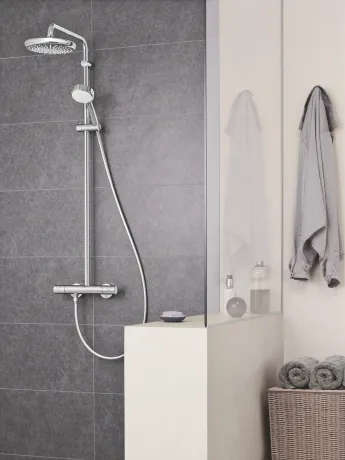 Душова система з термостатом для душа Grohe New Tempesta Cosmop. System (27922001) — Photo 6