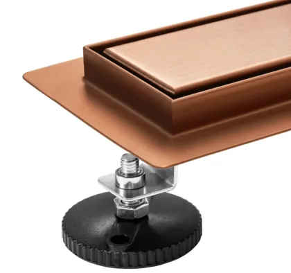 Трап для душу REA NEOX 100 PRO BRUSHED COPPER — Photo 3