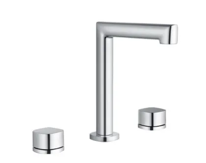 IMEX TOSCANA CHROME Змішувач для умивальника на 3 отвори, хром