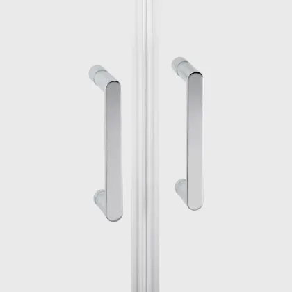 Душові двері в нішу Qtap Gemini CRM209.C6 90х190 см, скло Clear 6 мм, покриття CalcLess — Photo 6