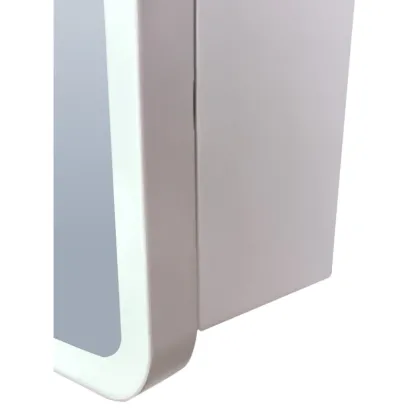 Дзеркальна шафка Mixxus Premium Olivary CM01-60x70x13 з LED Touch, димером, регулятором яскравості (MI8294) — Photo 1
