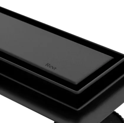 Трап для душу REA NEO 60 PRO BLACK 2в1 чорний * — Photo 2