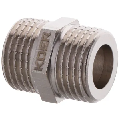 Ніпель Koer KF.N06A - 1/2'' (під прокладку) (KR3046) — Photo 1