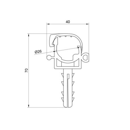 Кріплення SD Plus 26 SD09926 — Photo 1