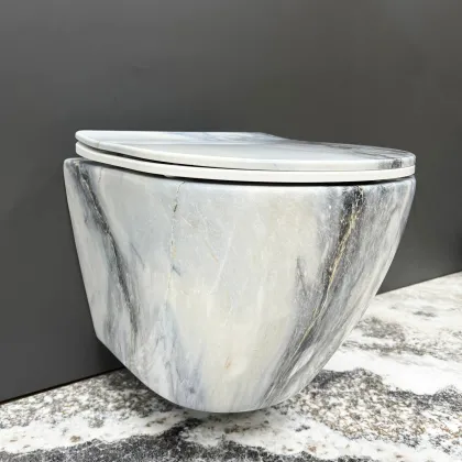 Підвісний унітаз VBI VULCANO GRANIT — Photo 5