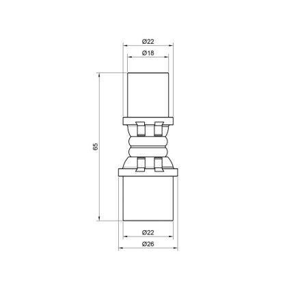 Муфта прес Icma 20х16 №400 — Photo 1