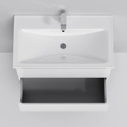 Тумба з раковиною, підвісна, 80 см AM.PM M85-FHX0802-WC0802WG38 X-Joy — Photo 4
