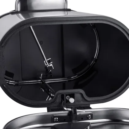 Відро для сміття з плавним закриттям овальне Mixxus Premium Topper-TC0205 SS Color 5л колір нержавійка (MI7059) — Photo 13