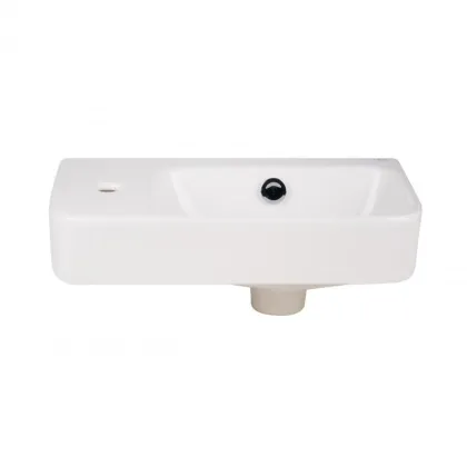 Раковина Qtap Tern 450х260х155 White QT17115117LWN — Photo 2