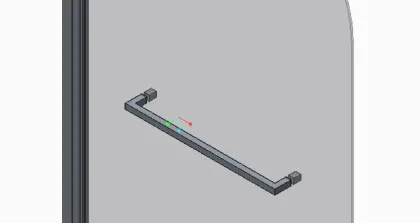 Шторки скляні на ванну Koer SR BS02-80x140-TR-01 прозоре скло 6мм, хром (KR5401) — Photo 9