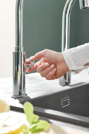 Комплект змішувача для кухні із фільтром Grohe Blue Pure (30387000) — Photo 6