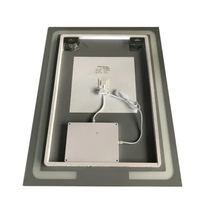 Дзеркало ZERIX PRIME MR02-60x80 з LED Touch, Anti-fog, димером, рег. яскравості (ZX6051) — Photo 5
