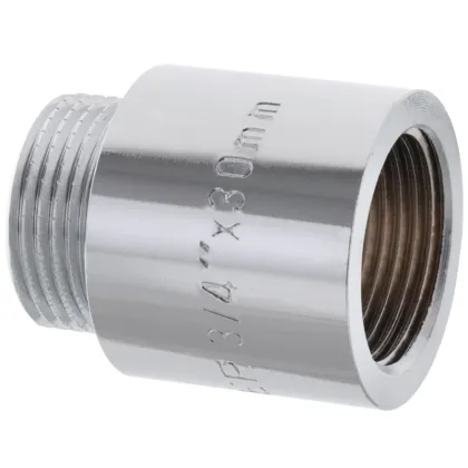 Подовжувач 3/4" 30мм (хром) Koer KF.E08-30.CHR (KF0108) — Photo 1
