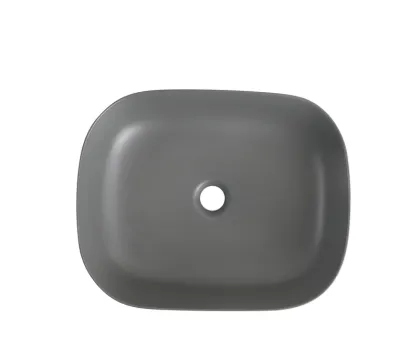 Раковина накладна Mixxus Premium DIVERSE-0115 GRAY 490x395x135mm (MP6650) — Photo 3