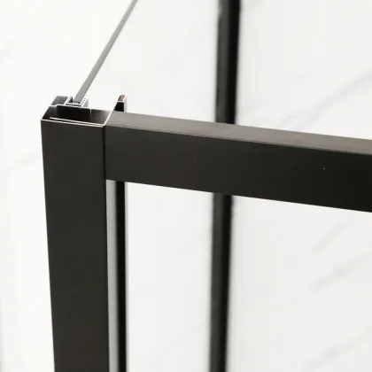 Душова кабіна без піддону Mixxus Premium DIVERSE SC03-100x80x195-TR Black прозоре скло 6мм (MI6866) — Photo 5