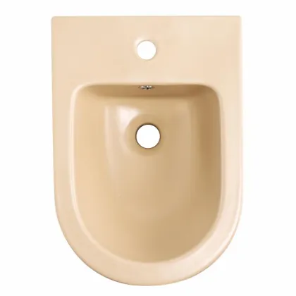 Біде підвісне Qtap Robin 515x370x350 мм, Beige QT13551381GSB — Photo 6