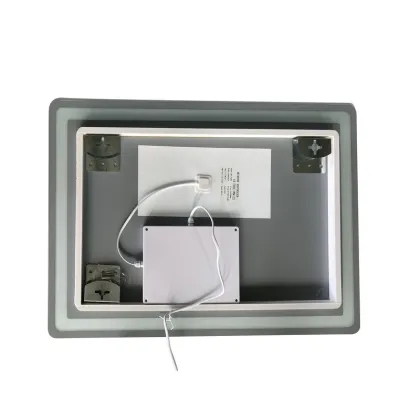 Дзеркало ZERIX MIRRA MR05-70x50-REVERSE з LED Touch, Anti-fog, димером, рег. яскравості (ZX6055) — Photo 5
