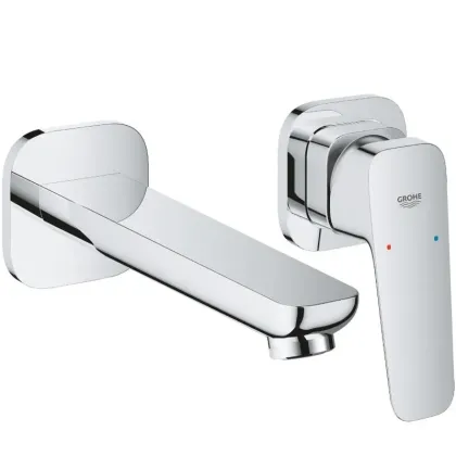 Змішувач для раковини Grohe Cubeo на 2 отвори M-розміру (1017880000)