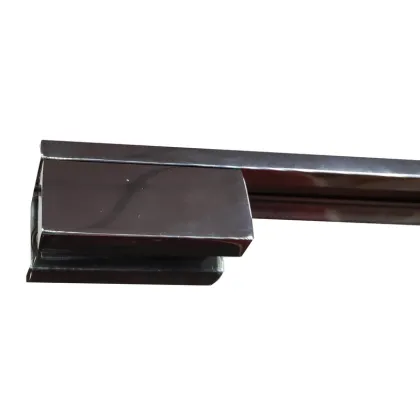 Душова перегородка Koer SR SP02-100x200-TR-01 Walk-In прозоре скло Easy Clean 8мм, хром (KR5395) — Photo 12