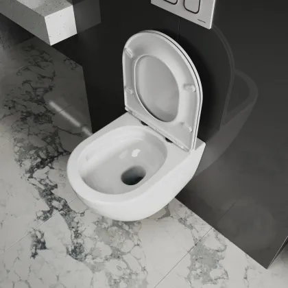 ROUND PRO Smart унітаз підвісний з сидінням Soft-close (змив Tornado 3.0) — Photo 5