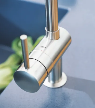 Змішувач для кухні з висувним виливом Grohe Minta (32168000) — Photo 7