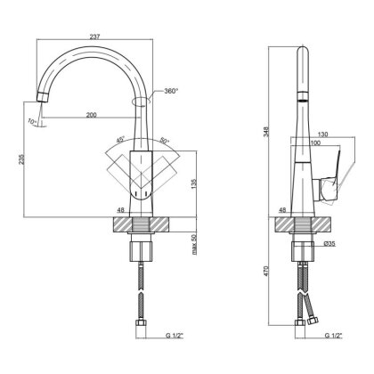 Змішувач для кухні Qtap Nihonto QTNH9022101UC Chrome — Photo 1