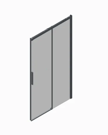 Двері в нішу Koer SR SD05-140x200-TR-01 прозоре скло Easy Clean 6мм, хром (KR5406) — Photo 30