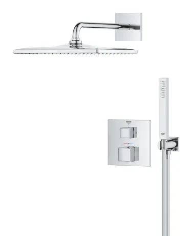 Душова система прихованого монтажу Grohe Grohtherm Cube (34868000) — Photo 1