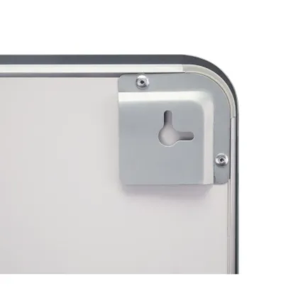 Дзеркало Qtap Mideya  1000х700 з LED-підсвічуванням Touch,  з антизапотіванням, з годинником, димером, рег. яскравості  QT2078NCF10070W — Photo 4