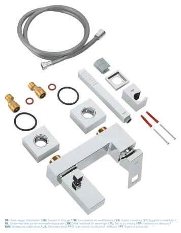 Змішувач для ванни Grohe Eurocube (23141000) — Photo 3
