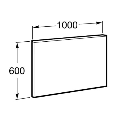 VICTORIA BASIC зеркало 100см — Photo 1