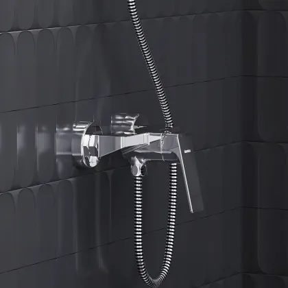 Змішувач для душу, хром Damixa 402000000 Merkur — Photo 1