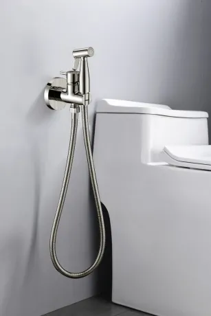 IMEX MUNICH BRUSHED NICKEL Гігієнічний душ, матовий нікель — Photo 1