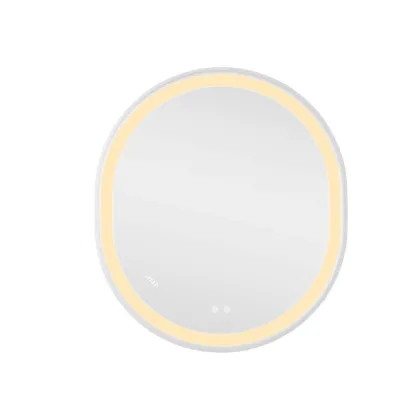 Дзеркало Qtap Gemini 800х700 з LED-підсвічуванням Touch, з антизапотіванням, з димером, рег. темп. кольору (3000-6500K) Reverse QT2578R8071W — Photo 4