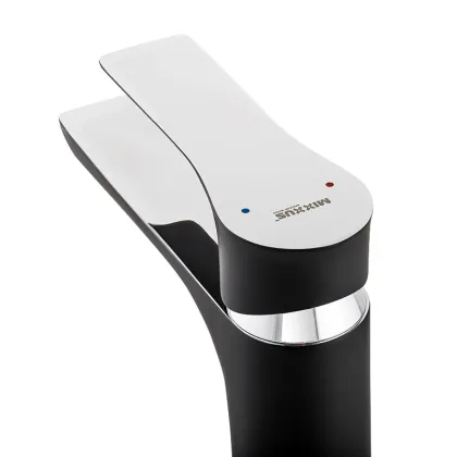 Змішувач для умивальника Mixxus Premium Eva 001 High (MI5950) — Photo 2