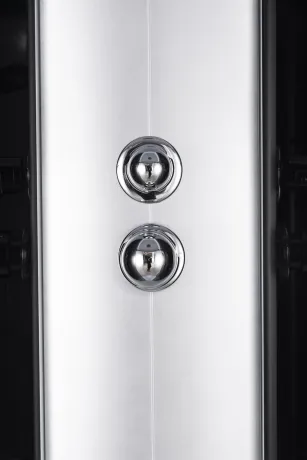 Бокс душовий без гідромасажу Mixxus STRONG SB02-90x90x215-FB SATIN з низьким піддоном (MI6886) — Photo 7