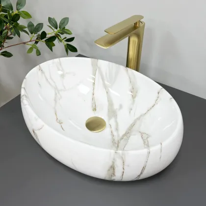 Умивальник (раковина) VBI VENETO LAVA GLOSSY накладний — Photo 3