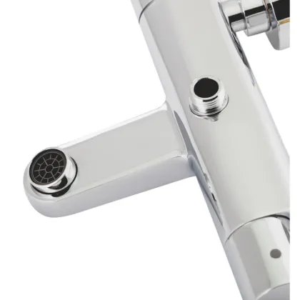 Змішувач для ванни Qtap Votice термостатичний QTVOT30T1051GC Chrome — Photo 4