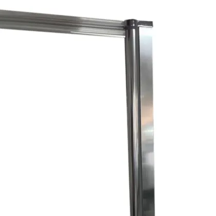 Шторки скляні на ванну Koer SR BS05-90x140-TR-01 прозоре скло Easy Clean 6мм, хром (KR5372) — Photo 6