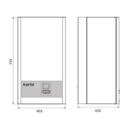 Котел газовий Airfel DigiFEL Premix 30 кВт — Photo 1