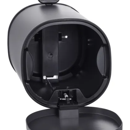 Відро для сміття з плавним закриттям овальне Mixxus Premium Olivary-TC0105 Graphite 5 л колір графіт (MI7063) — Photo 3