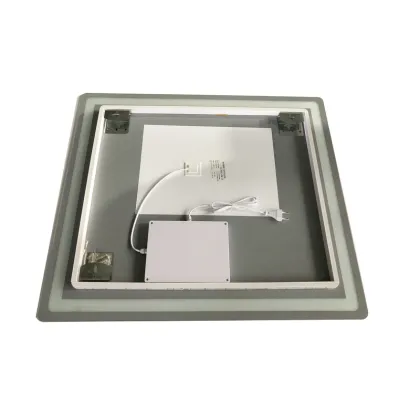 Дзеркало ZERIX MIRRA MR05-80x70-REVERSE з LED Touch, Anti-fog, димером, рег. яскравості (ZX6057) — Photo 1