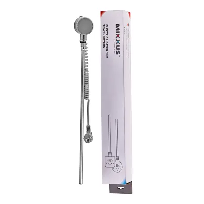 ТЕН електричний Mixxus TEH-0103 CHROME для сушарок рушників 300W (колір хром) (MI6628) — Photo 1
