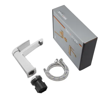 Змішувач для умивальника Mixxus Premium Lazar 001 (NUT) (MI8269) — Photo 5
