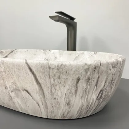 Умивальник (раковина) VBI MODENA S STONE MATT накладний — Photo 3