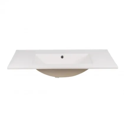 Раковина Qtap Albatross New 810x470x180 White з донним клапаном QT0111750680W — Photo 2