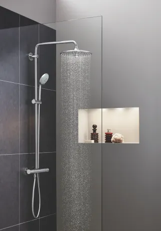 Душова система з термостатом для душа Grohe Euphoria System (27296002) — Photo 4