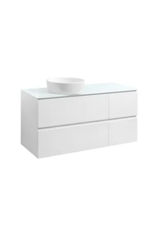 Тумба SANWEST GROUP "VELMA" 120 біла+ стільниця біла — Photo 2