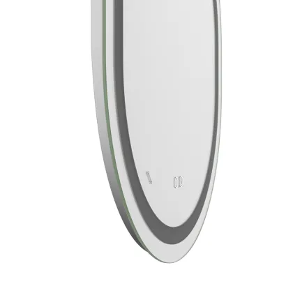 Дзеркало Mixxus Premium ELLIPSE MV05-80x70-Reverse з Led Touch, Anti-fog, димером (3-6,5kK) (MP6643) — Photo 2
