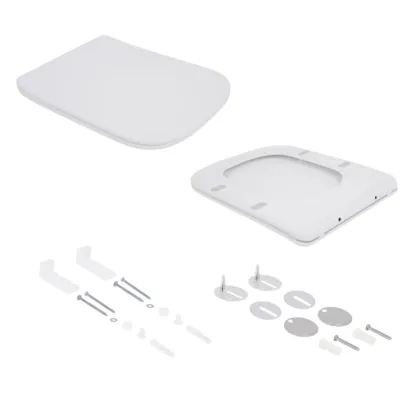 Готове рішення Qtap для ванної кімнати: Унітаз напольний Tern Ultra Quiet QT17223303AW + інсталяція QT0122490S+ клавіша QT0111M08V1384W — Photo 7